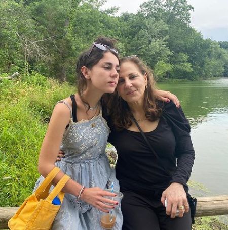 Kathy Najimy with her daughter Samia Najimy Finnerty.